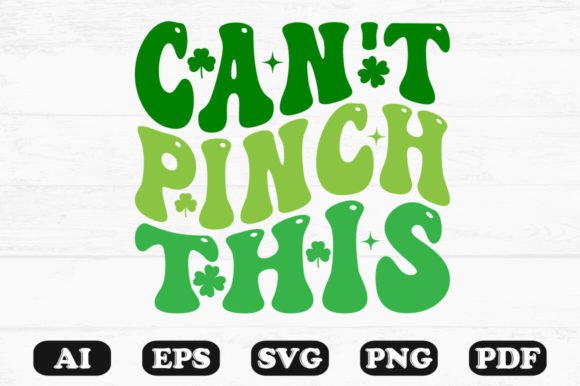 Can’t Pinch This Retro Wavy SVG T-shirt