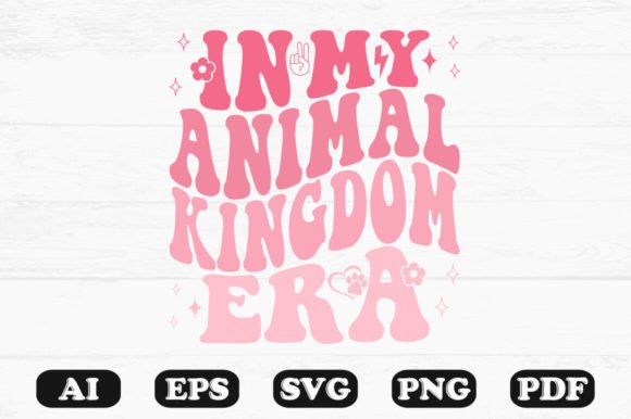 In My Animal Kingdom Era Retro T-shirt: Graphics & Crafts
