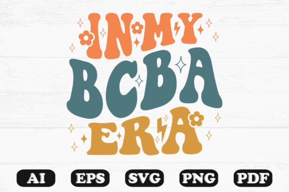 In My BABA Era Retro Wavy SVG Graphics for Crafts