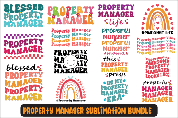 Property Manager SVG Sublimation Bundle